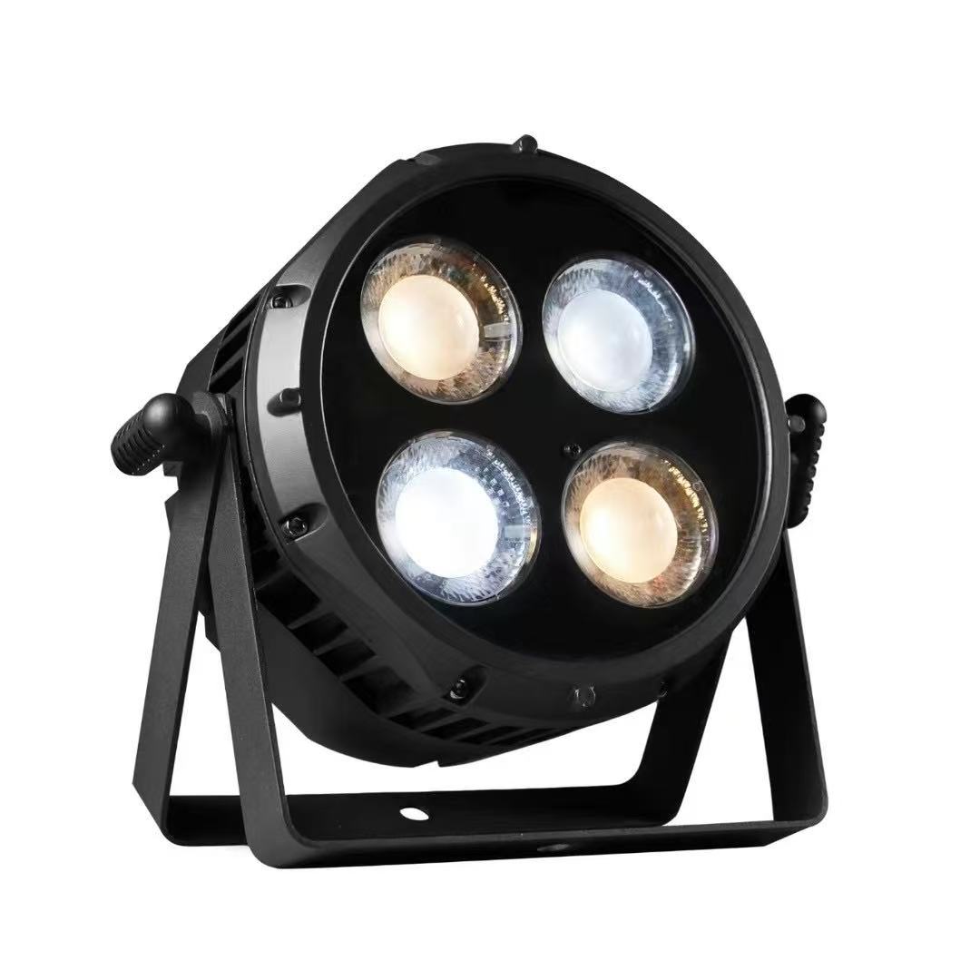 4Pcs Waterproof Cob Par Light