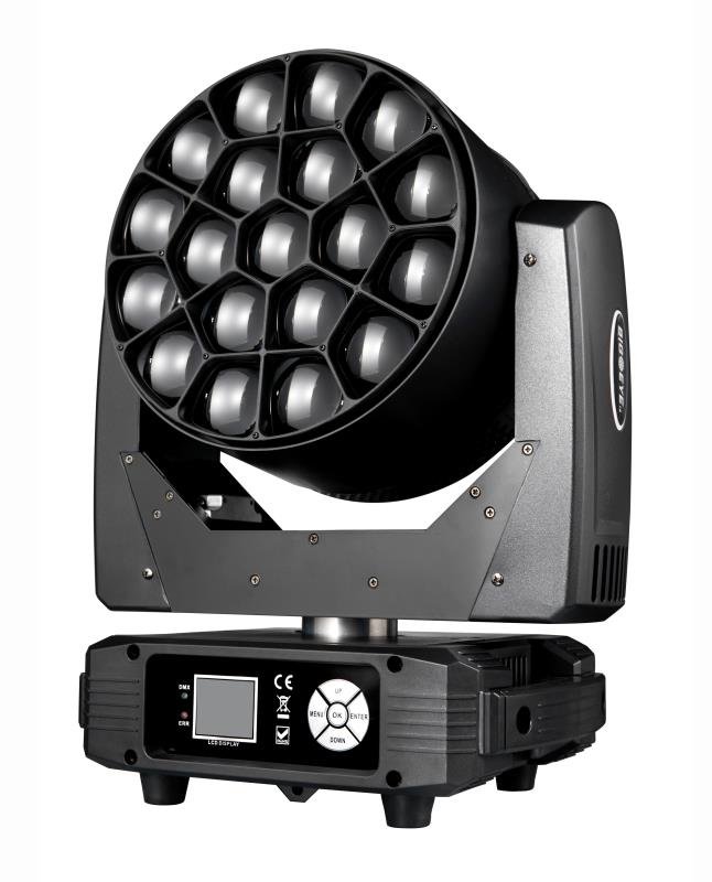 19PCS Beye Moving Head Wash Light