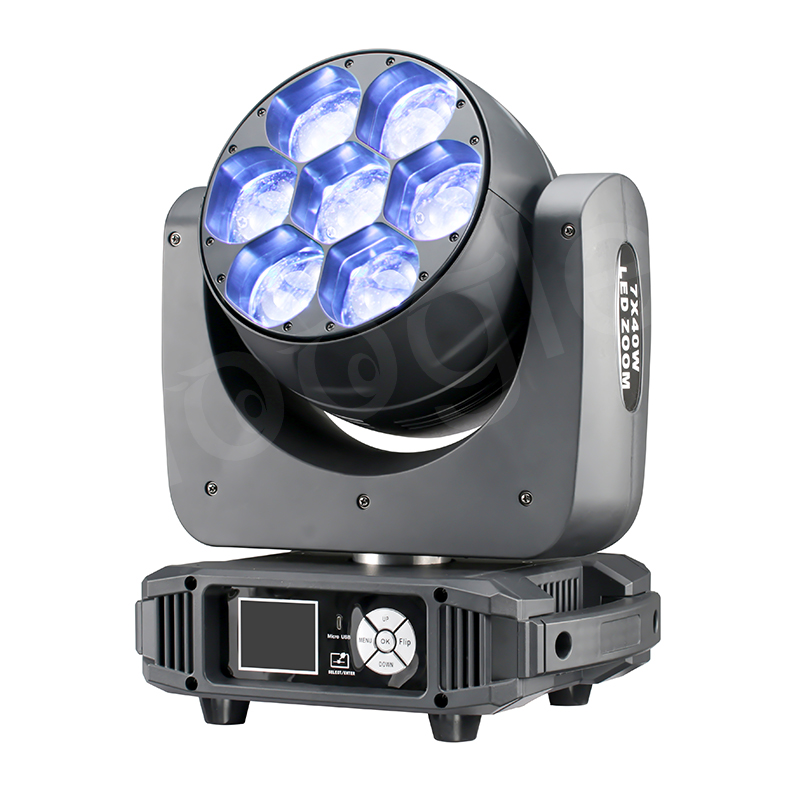 7X40W Moving Head Wash Light