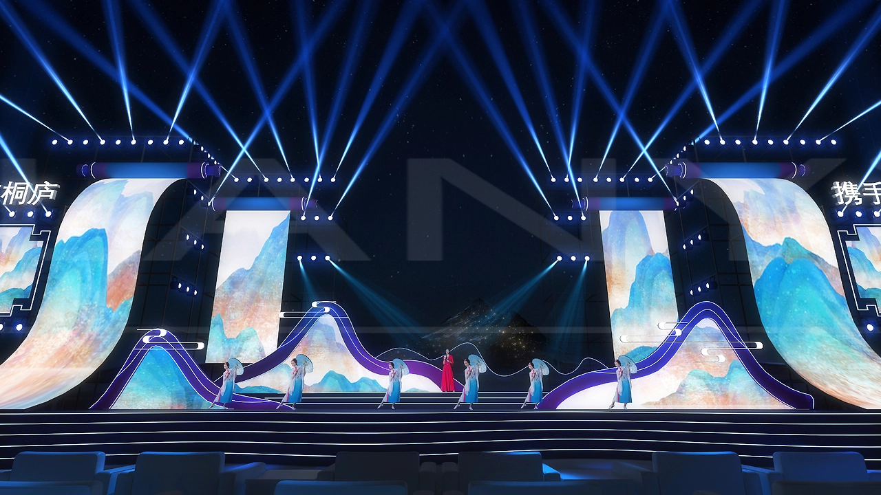 Performance stage lighting solution